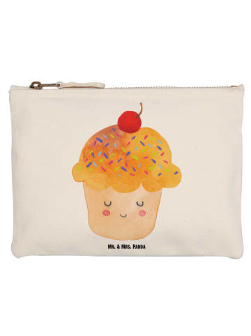 Mr. & Mrs. Panda Stoffbeutel Cupcake ohne Spruch in Weiß