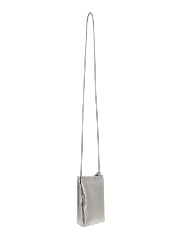 faina Women Satchel in Silver
