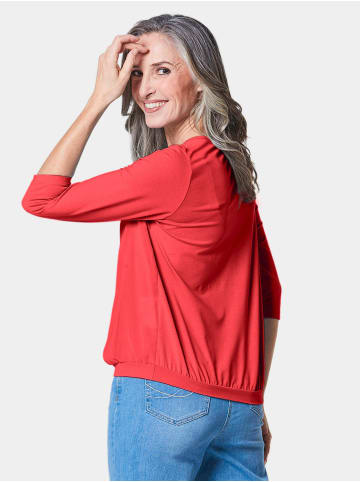 GOLDNER Blusenshirt in rot