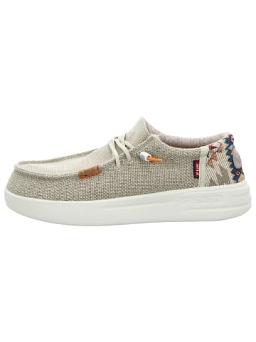 Fusion Sportlicher Slipper in beige