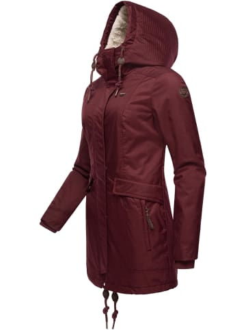 ragwear Winterjacke Tunned in Wine Red22