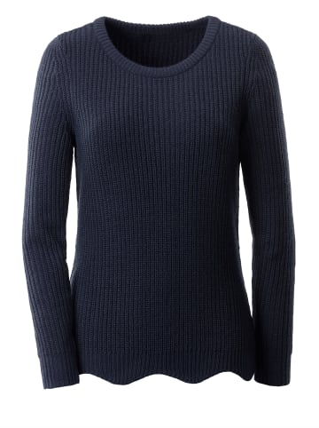 WITT WEIDEN Langarm-Pullover in marine