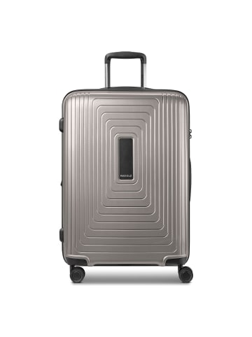 Redolz Essentials 14 4 Rollen Trolley M 65 cm mit Dehnfalte in coffee grey metallic