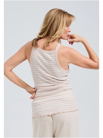 Seamless Basic Top Silky Daze in Rosie Beige - Off-white