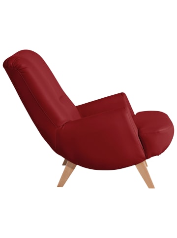 58 aufm Kessel COCKTAILSESSEL Kajsa Kunstleder chilli