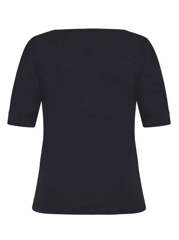 Zero  Basic Shirt mit U-Boot-Ausschnitt in Deep Sky