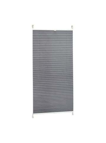 relaxdays 4x Plissee in Grau - (B)90 x (H)210 cm