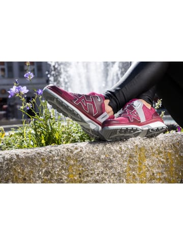 HAIX Wanderschuhe CONNEXIS Air Ws low in beere/silber