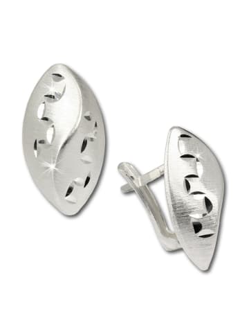 SilberDream Ohrringe Silber 925 Sterling Silber Blatt Ohrstecker