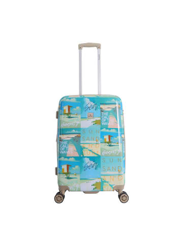 Saxoline Koffer Coastal Beauty in multicoloured