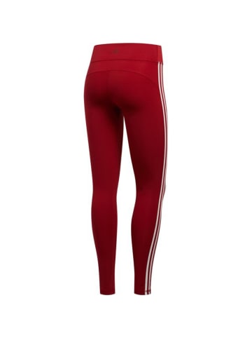 adidas Leggings Believe This 3-Streifen in Rot