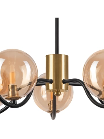 Licht-Erlebnisse Deckenlampe (B)54 x (L)54 x (H)48.5 cm in Gold Schwarz