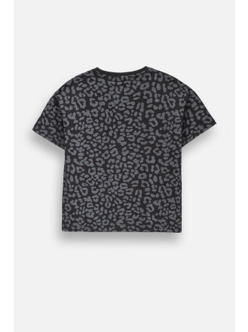 MOKIDA T-Shirt mit kurzen Ärmeln in schwarz
