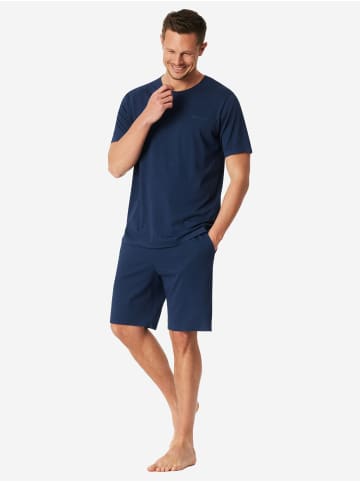 Schiesser Pyjama Modern Bonded in Admiral