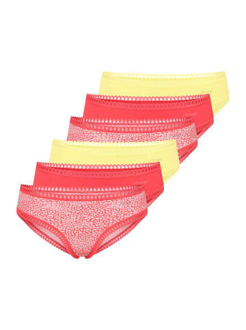 Sloggi Hipster GO Crush in Rot / gelb