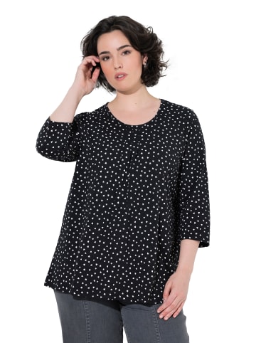Ulla Popken Langarmshirt in schwarz