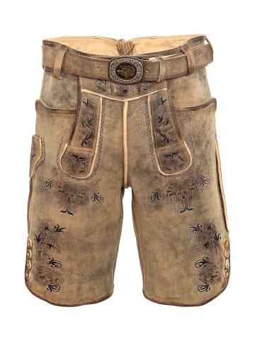 MADDOX Lederhose BUCHNER in eiche