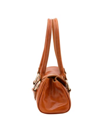 Viola Castellani Tasche mit Henkel in COGNAC