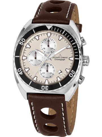 Jacques Lemans Uhr in Beige