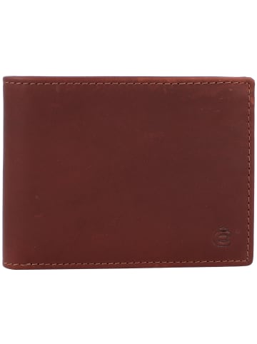 Esquire Dallas Geldbörse RFID Leder 12 cm in braun