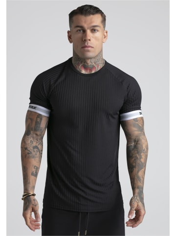 SikSilk T-Shirt in black