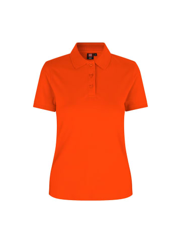 IDENTITY Polo Shirt stretch in Orange