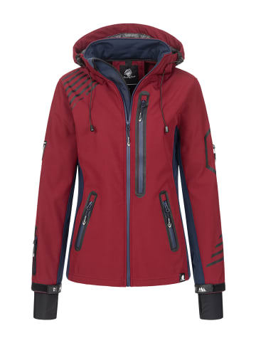 Rock Creek Jacke in Weinrot