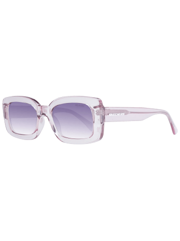 Skechers Damen Sonnenbrillen Rechteck Lila