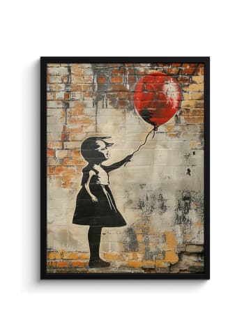 MuchoWow Poster mit Leiste Ballon  (BxH)