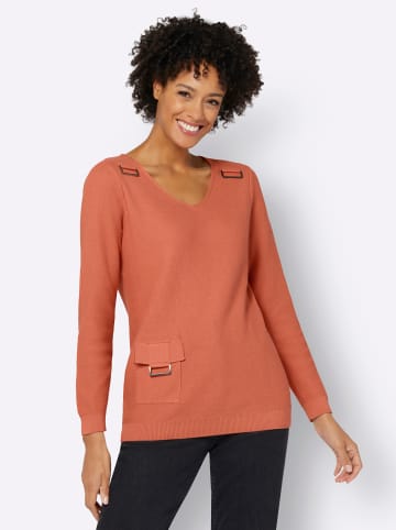 WITT WEIDEN Langarm-Pullover in papaya