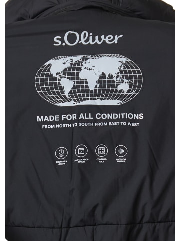 s.Oliver Outdoor-Mantel in 94W0_grau meliert