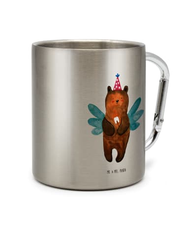 Mr. & Mrs. Panda Teetasse Bär Zahnfee ohne Spruch in Silber