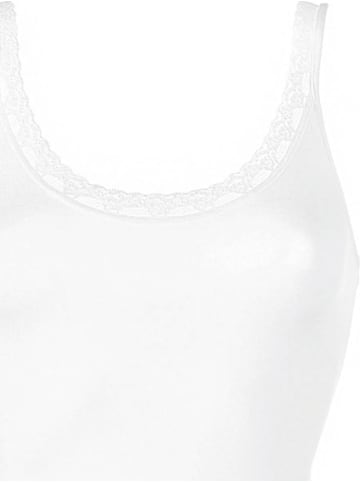 Like It 2er Pack Damen Trägertop in weiss