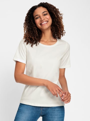 WITT WEIDEN Kurzarm-Shirt in ecru