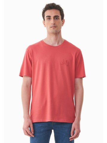 Organication T-Shirt "MOR17821" in Leuchtrot
