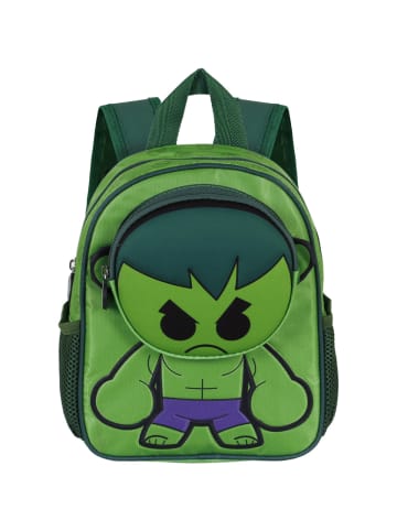 Marvel Rucksack Hulk Bobblehead-Pocket in gruen