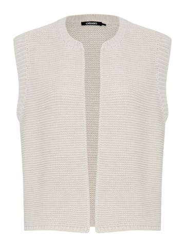 Olsen Strickweste Henny in beige - 0001
