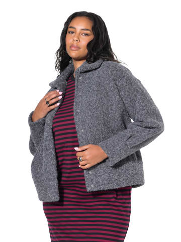 Studio Untold Kurzjacke in grau melange