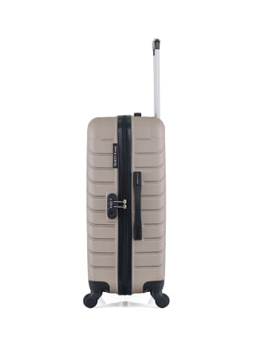 BlueStar Mittelgroßer Koffer CITE in Beige (64L)
