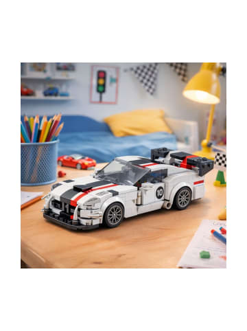 Reobrix VIPER Sportwagen Bausteine Weiß Rot 379 Teile Set