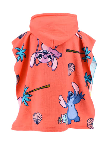 Stitch Kinder Badeponcho mit Kapuze 55x110 cm in Mehrfarbig