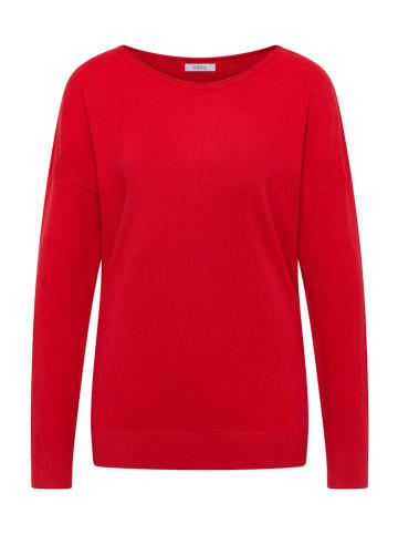 Cecil Pullover mit Strukturdetail in Rot