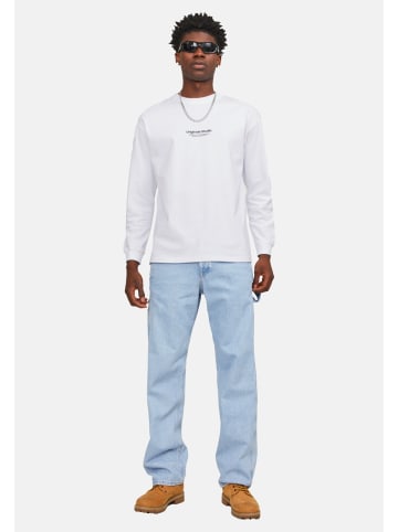 Jack & Jones Longsleeve 'Vesterbro' in weiß