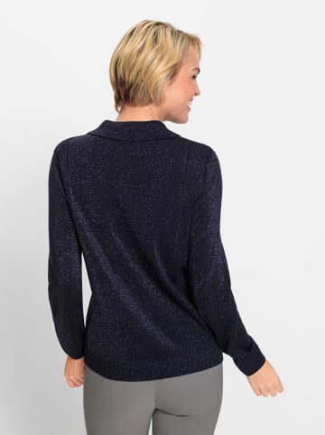 WITT WEIDEN Pullover in marine-meliert