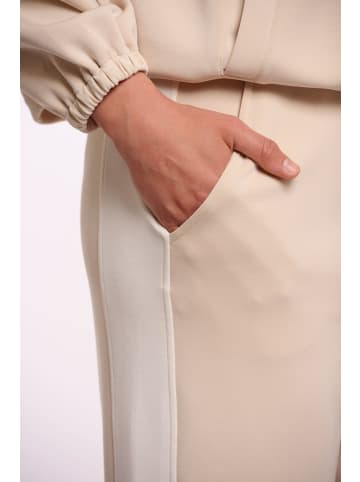 RINO&PELLE Regular Length Sweat Jacke in Beige