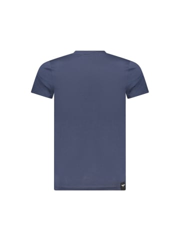 ACCADEMIA MILITARE Blau Baumwolle Herren T-Shirt