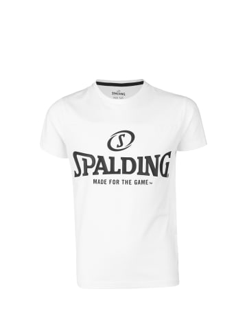 Spalding T-Shirt Essential Logo in weiß