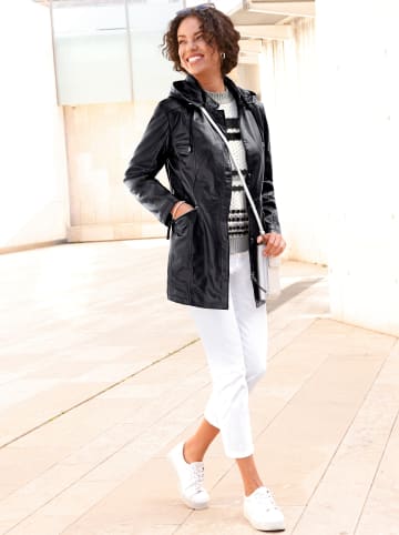 WITT WEIDEN Leder-Jacke in schwarz