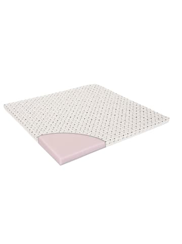 Träumeland Laufgittermatratze basic Exklusiv in Vogel Grau