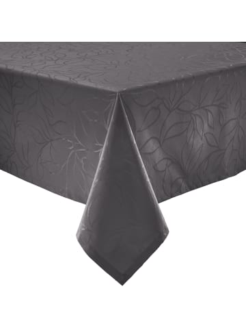 Erwin Müller Jacquard, Baumwollmischung Outdoor-Tischdecke Terrassa in anthrazit